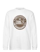 Wwherc Waffle Ls T-Shirt White WOOD WOOD