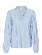 Kasanni Blouse Blue Kaffe