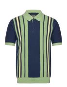 Structured Knitted Regular Fit Polo Blue Scotch & Soda