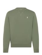 Marled Double-Knit Sweatshirt Green Polo Ralph Lauren