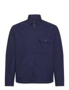 Garment-Dyed Oxford Overshirt Navy Polo Ralph Lauren