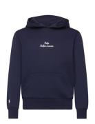 Logo Double-Knit Hoodie Navy Ralph Lauren Kids