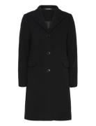 Wool-Blend Herringb Coat Black Lauren Ralph Lauren