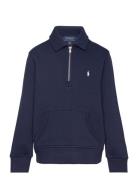 Fleece Quarter-Zip Pullover Navy Ralph Lauren Kids