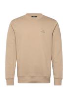 Standard Crew Logo Sweat Beige Mads Nørgaard