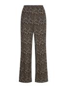 Rwelif Mw Trousers Brown Rosemunde