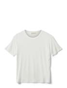 Nataliasy Rib T-Shirt White Sofie Schnoor Young