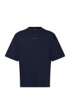 Wbbeam Base Tee Navy Woodbird