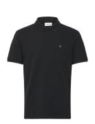 Ss Casual Pique Classic Polo Black Calvin Klein Jeans