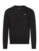 Tjm Slim Essntl Lght Sweater Ext Black Tommy Jeans