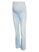 Vmmgemini Flared Lb Jeans Blue Vero Moda Maternity