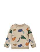 Thora Printed Sweatshirt Beige Liewood