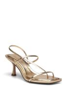 Locke Heeled Sandal Gold Steve Madden