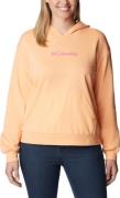 Women's Columbia Logo III French Peach, Wild Geranium Logo