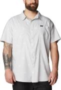 Columbia Men's Utilizer Printed Woven Shortsleeve Shirt Nimbus Grey Ca...