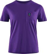 Klättermusen Women's Runa Pocket Short-Sleeve Tee Purple