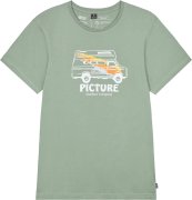 Picture Organic Clothing Men's Custom Van Tee Green Spray