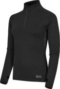 Hellner Women's Wool Tech Base Layer Long Sleeve Black Beauty