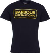 Barbour Men's Barbour International Essential Large Logo Tee Black