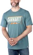 Carhartt Men's Heavyweight Graphic Short Sleeve T-Shirt Sea Pine Heath...