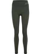 Hummel Hmlte Christel Seamless Mw Tights Climbing Ivy/Seagrass Melange