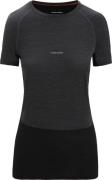 Icebreaker Women's 125 Zoneknit™ Short Sleeve Crewe Jet Heather/Black/...