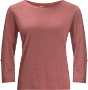 Jack Wolfskin Women's  Coast 3/4 T-Shirt Apple Butter