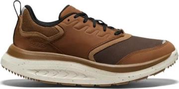 Keen Men's WK400 Leather Walking Shoe Bison-Toasted Coconut