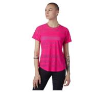 New Balance Women's Q Speed Jacquard Short Sleeve Pink Glo