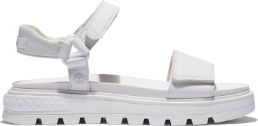 Timberland Women's Ray City Ankle Strap Sandal White
