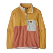 Patagonia Men's Microdini 1/2 Zip Pull Over Sienna Clay