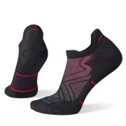 Women's Run Targeted Cushion Low Ankle Socks Black