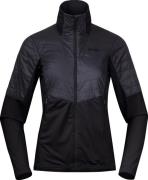 Bergans Women's Senja Midlayer Jacket Black/Solid Charcoal