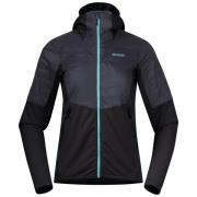 Bergans Women's Senja Midlayer Hood Jacket Black/Solid Charcoal/Light ...