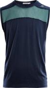 Aclima Men's LightWool Sports Singlet Navy Blazer/North Atlantic