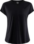 Women's Core Charge Rib Tee Black