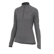 inov-8 Women's Mid Long Sleeve Zip Light Grey