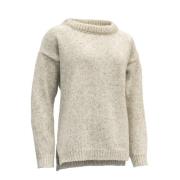 Nansen Woman's Sweater Split Seam GREY MELANGE