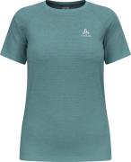 Odlo Women's T-shirt Crew Neck S/S Essential Seamless Aqua Haze Melang...