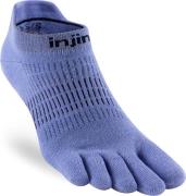 Injinji Women's Run Lightweight No-Show Bluebell