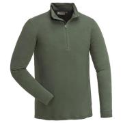 Men's Abisko Merino Base Layer Half Zip D.Mossgreen