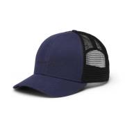 Black Diamond Men's Trucker Hat Indigo/Black/BD Wordmark