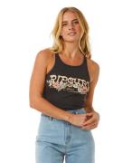 Rip Curl Women's Endless Summer Ribbed Tank Washed Black