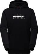 Mammut Men's Mammut ML Hoody Logo  Black-White