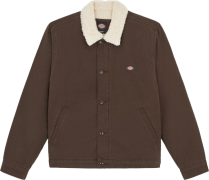 Dickies Men's Duck Canvas Deck Jacket Dark Brown