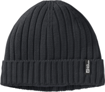 Jack Wolfskin Rib Knit Beanie Black