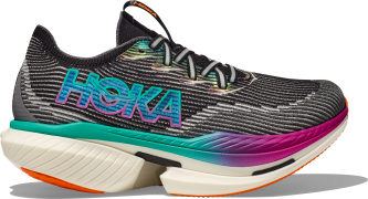 Hoka Unisex Cielo X1 Black/Electric Aqua