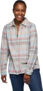 Black Diamond Women's Project Flannel Shirt Pewter-Belay Blue Plaid