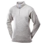 Devold Nansen Sweater Zip Neck Grey Melange