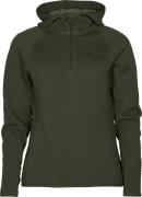 Pinewood Women's Everyday Travel Hoodie Dark Green Melange